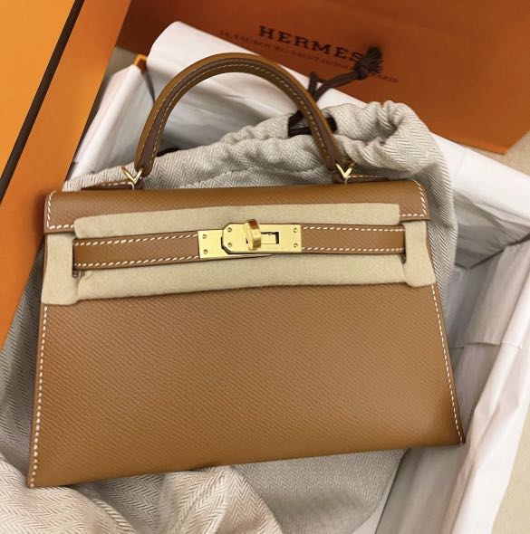 Hermes Kelly Depeche Epsom Gold Phw - The Luxury Flavor