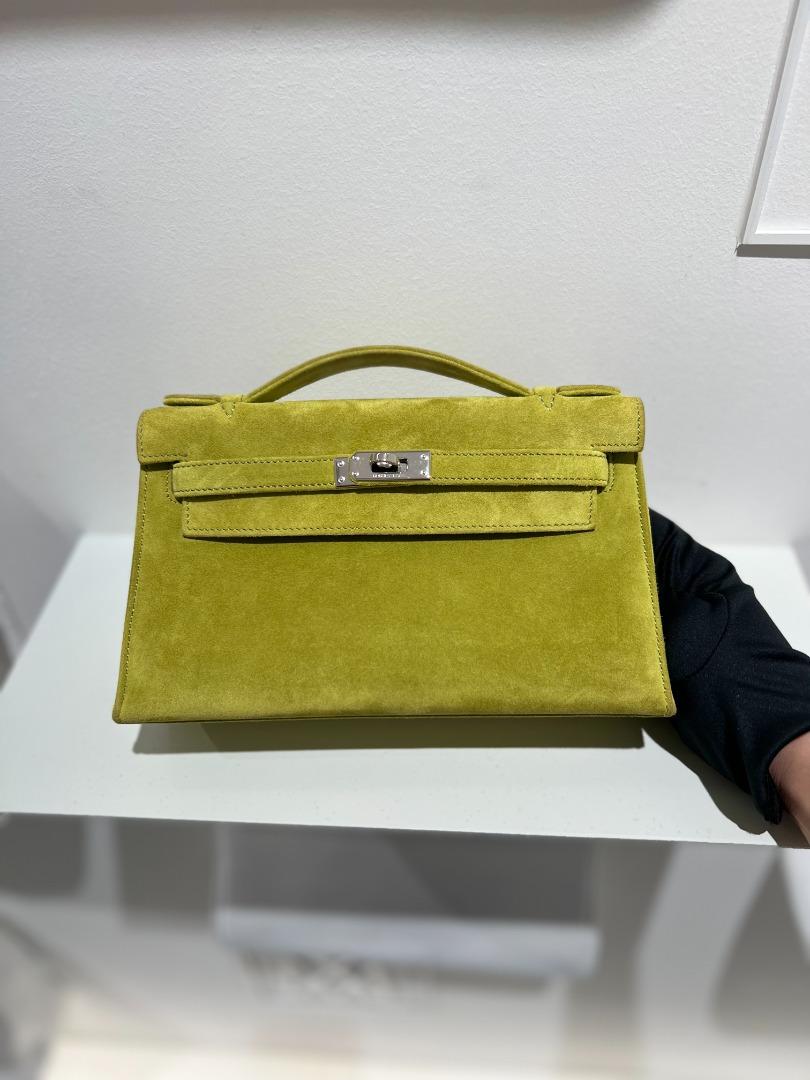 Hermes 2025 kelly suede