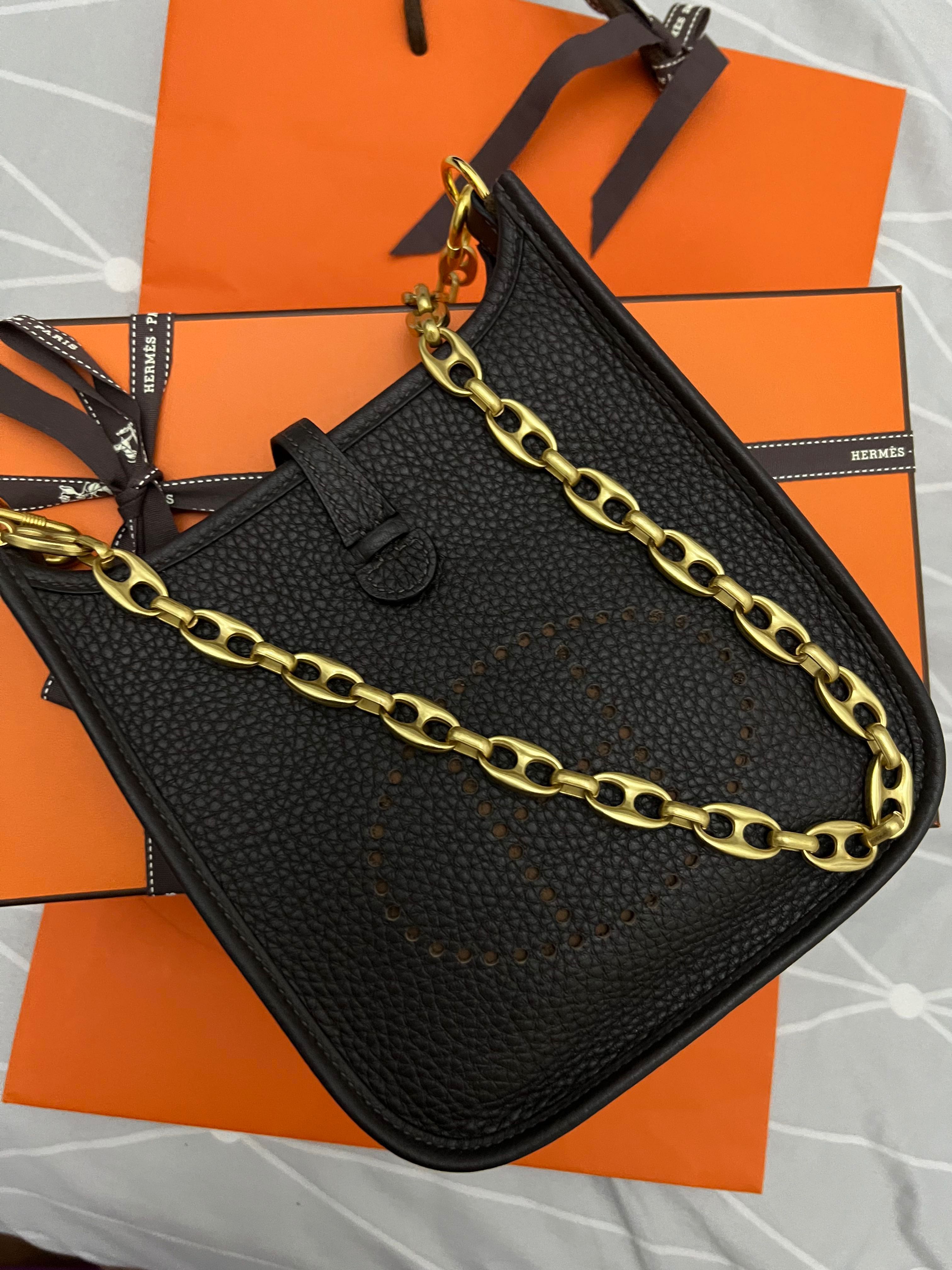 Hermes Replacement Bag Chain Strap, Luxury, Accessories on Carousell