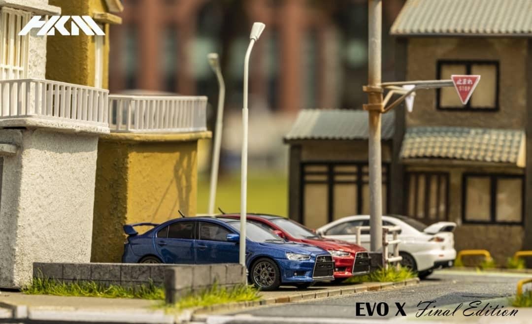 HKM 1:64合金模型,新車型!Lancer,Evolution EVO X 10代, 興趣及遊戲, 玩具 & 遊戲類 - Carousell