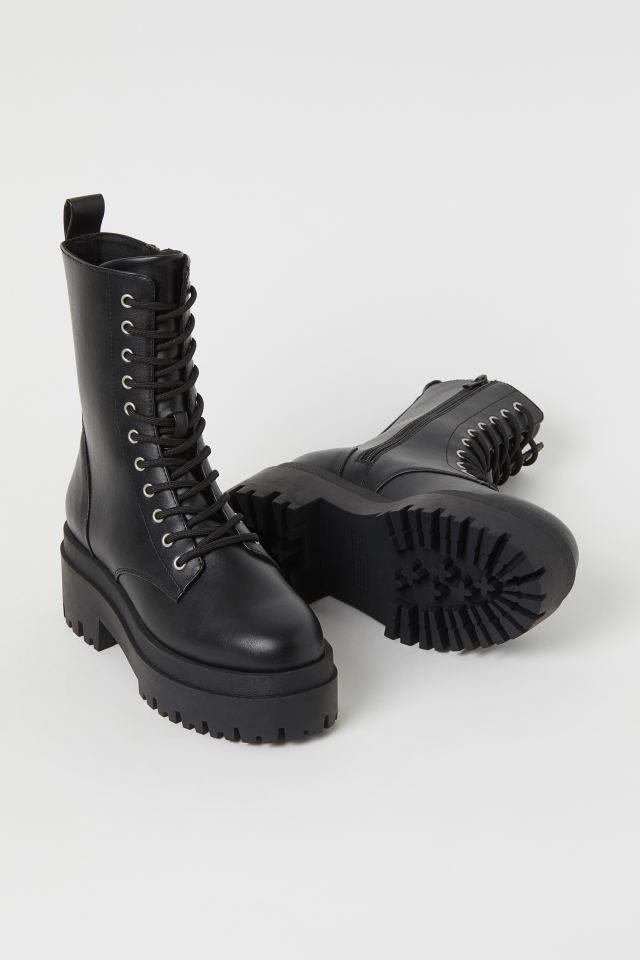 h&m platform boots