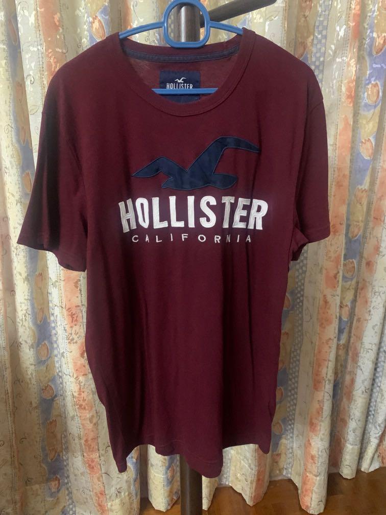 Hollister t shirt size hot sale