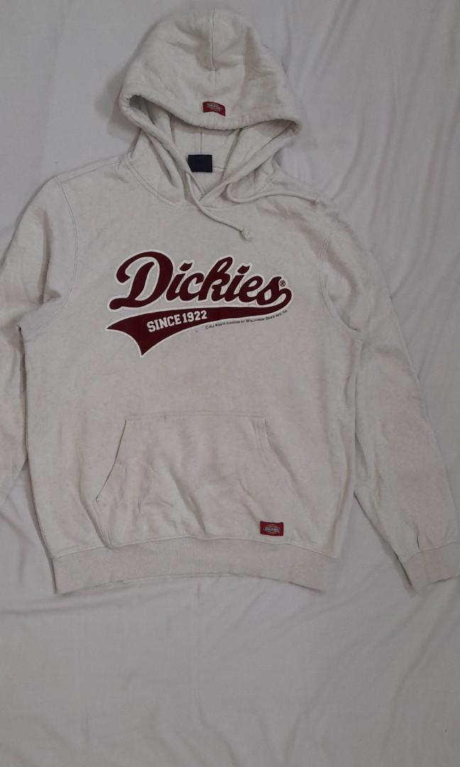 Hoodie Dickies Since 1922 Velvet Fesyen Pria Pakaian Baju