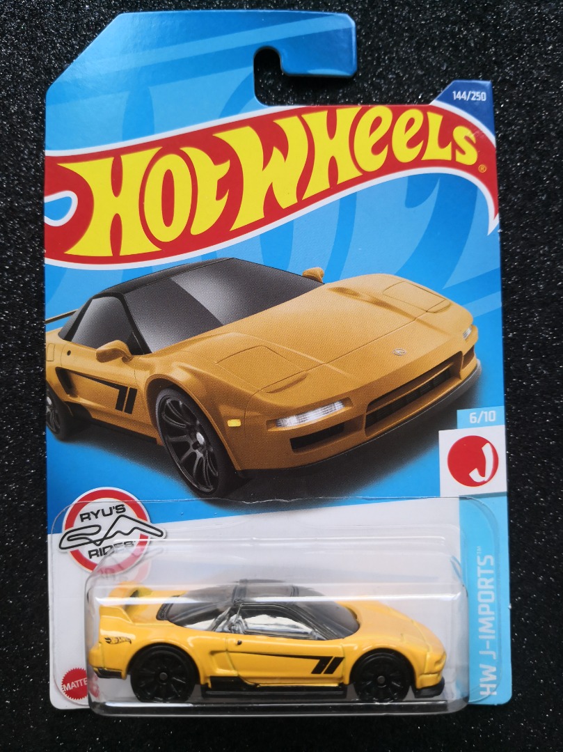 Hot Wheels 90 Acura Honda NSX Honda Yellow Hobbies Toys Toys
