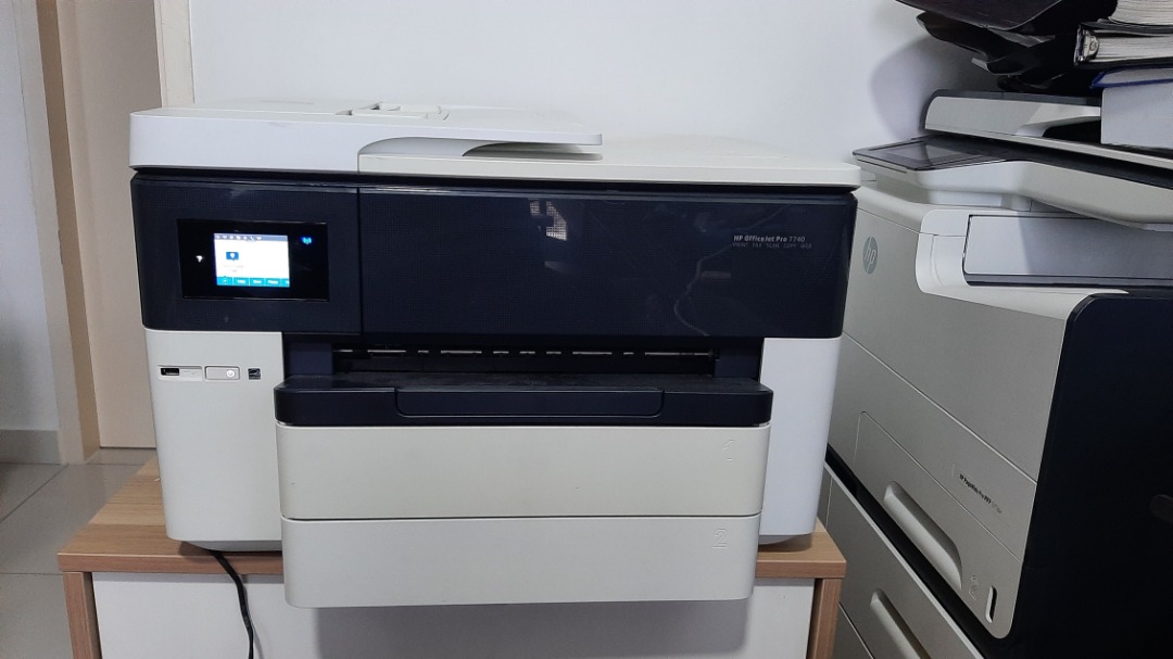 HP OfficeJet Pro 7740 Wide Format Colour All-in-One Printer (scanner