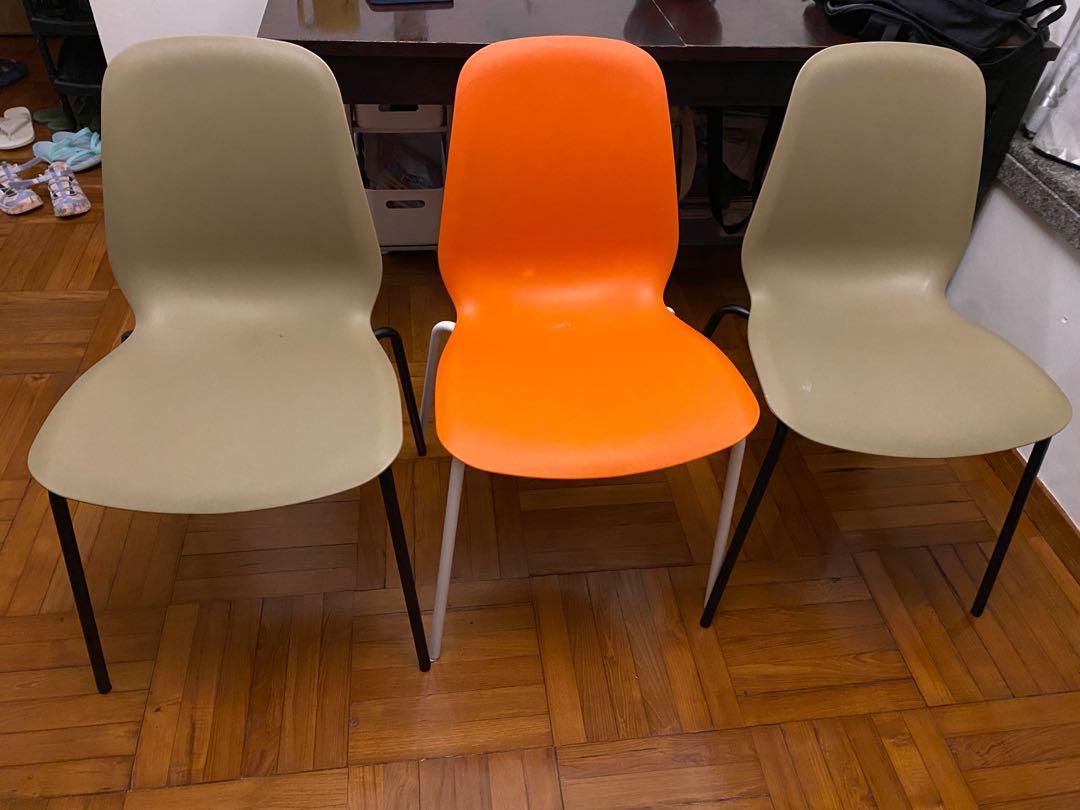 Ikea chairs * 3, 傢俬＆家居, 傢俬, 椅子 Carousell