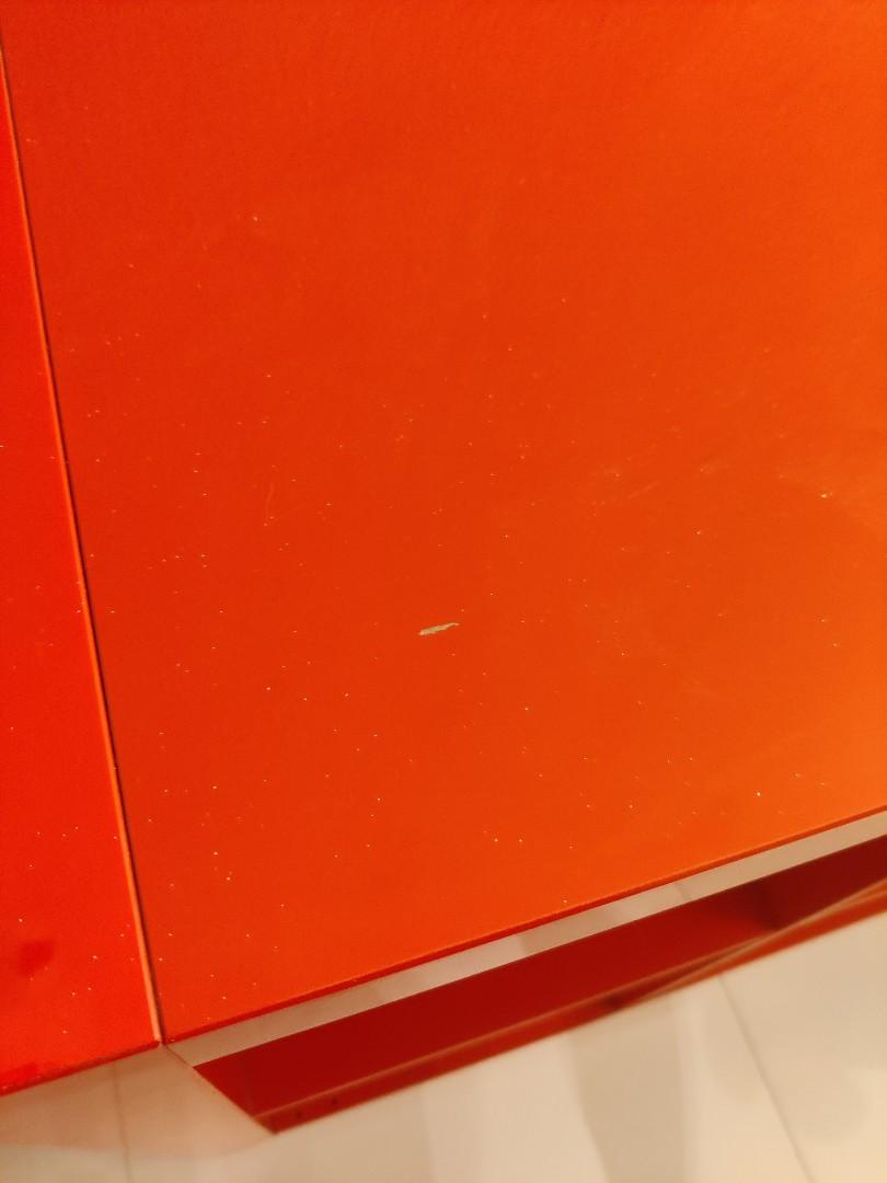 IKEA Kallax 4x2 red shelf, Furniture & Home Living, Furniture, Shelves