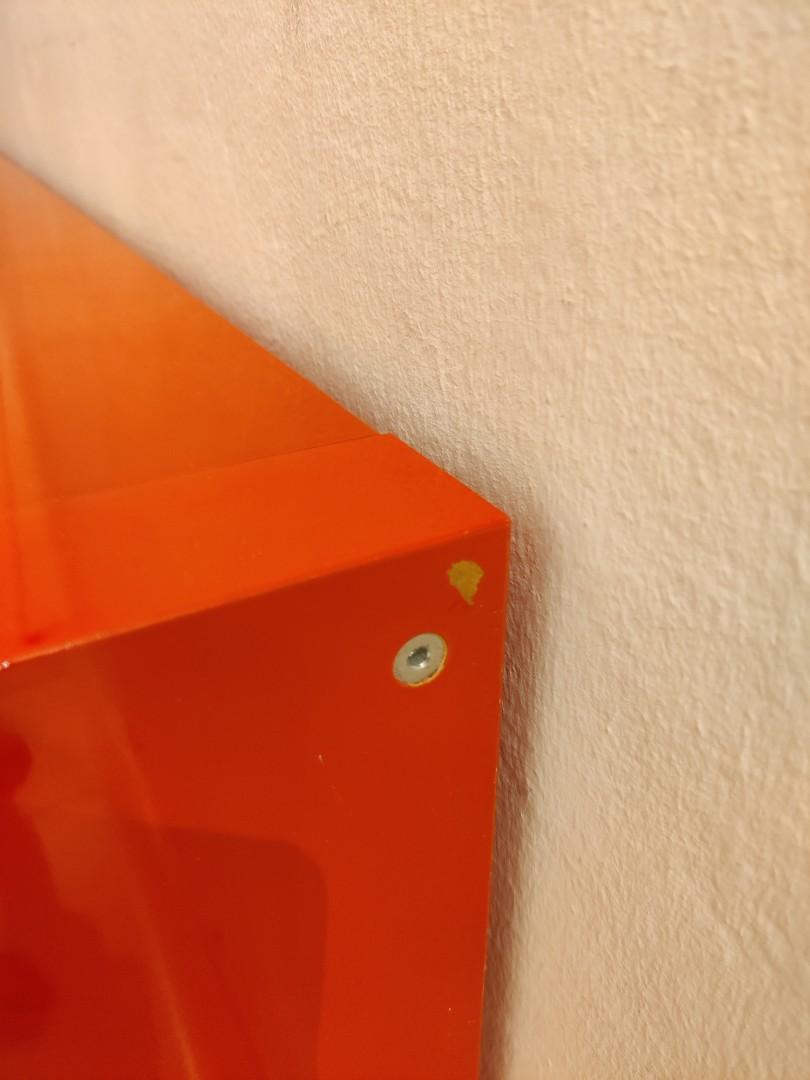 IKEA Kallax 4x2 red shelf, Furniture & Home Living, Furniture, Shelves