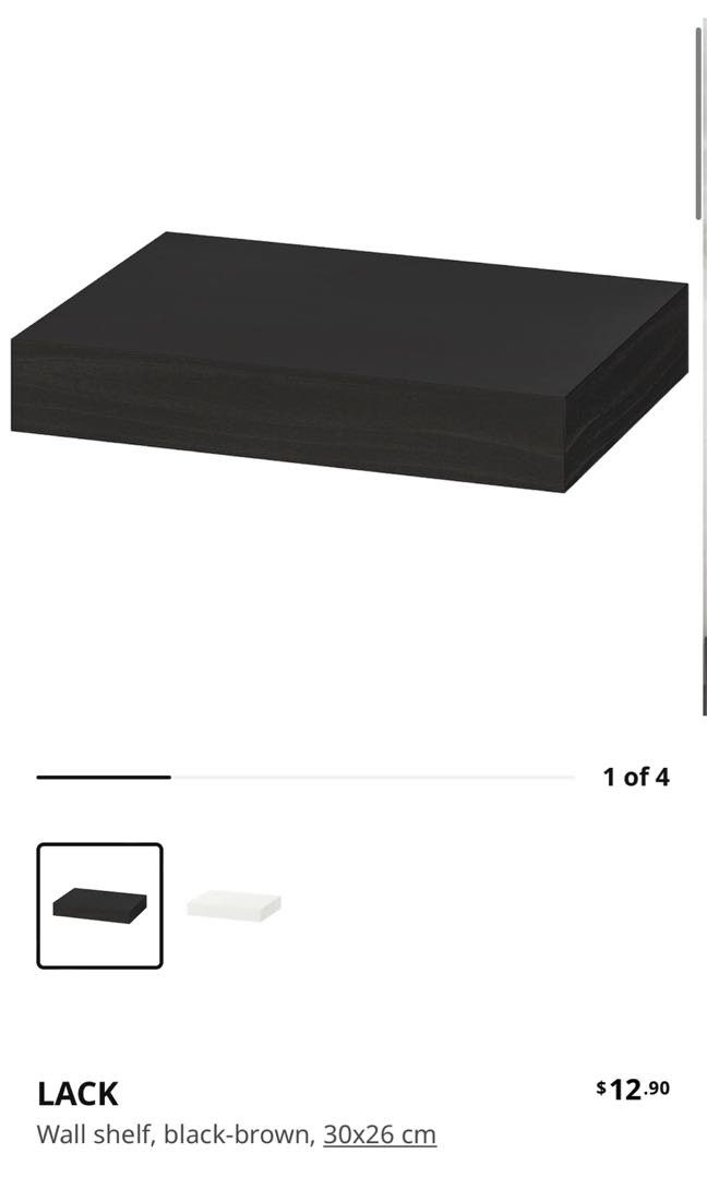 IKEA LACK Shelf, Furniture & Home Living, Furniture, Shelves,