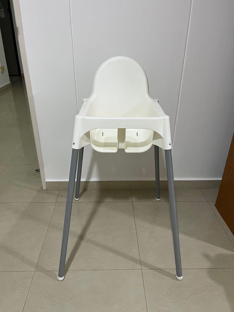 Ikea White High Chair, Babies & Kids, Nursing & Feeding, Baby High