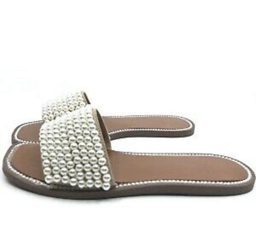 INC Pearl Flat Sandal, Women's Fashion, Footwear, Flats u0026 Sandals on  Carousell
