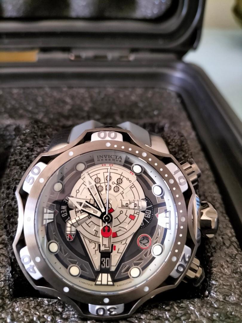 Invicta millennium falcon watch outlet