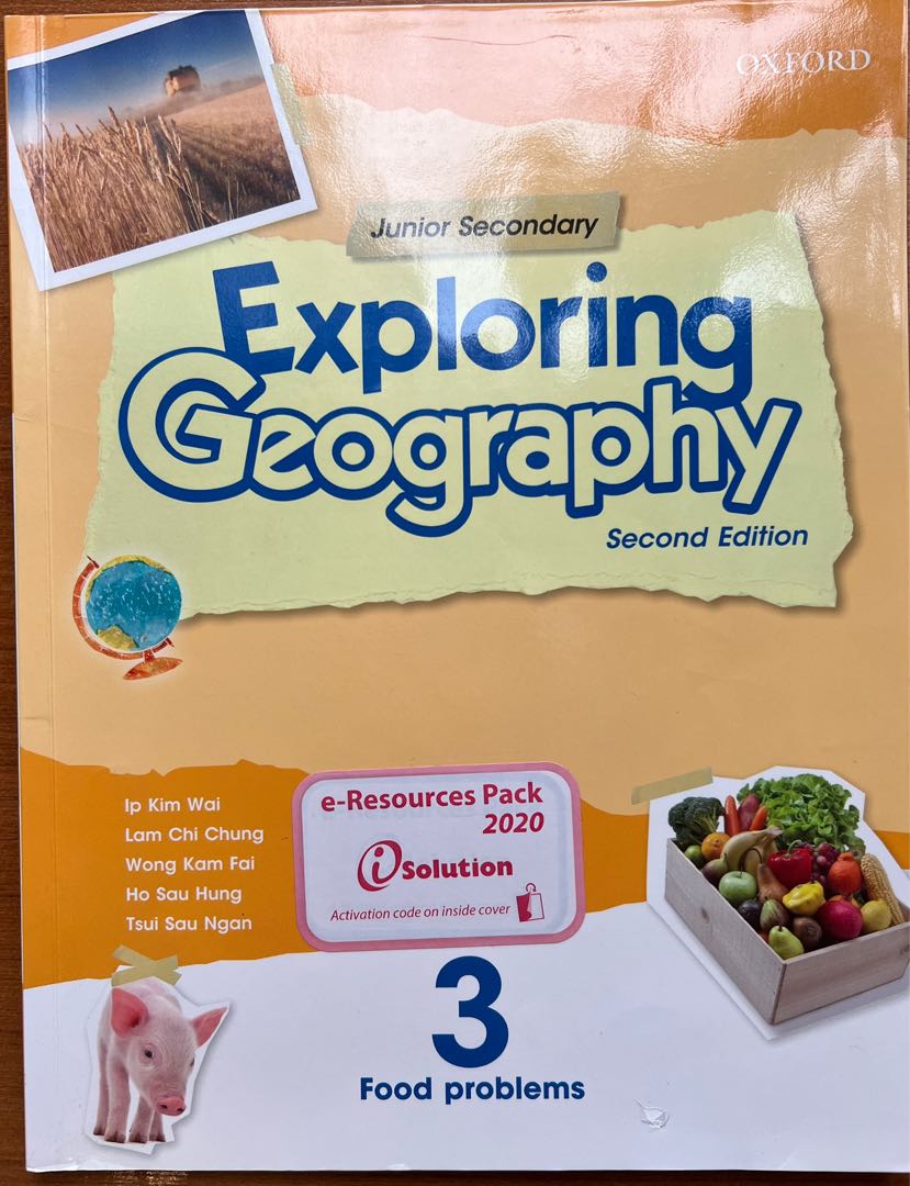 Junior Secondary Exploring Geography book 3, 興趣及遊戲, 書本 & 文具, 教科書