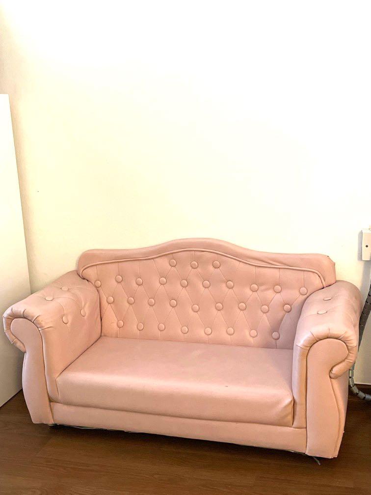 Pink princess sofa hot sale