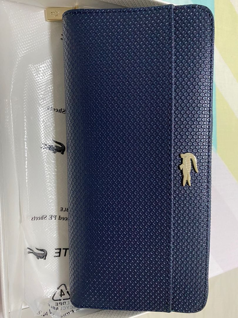 Lacoste long wallet, Women's Fashion, Bags & Wallets, Purses & Pouches