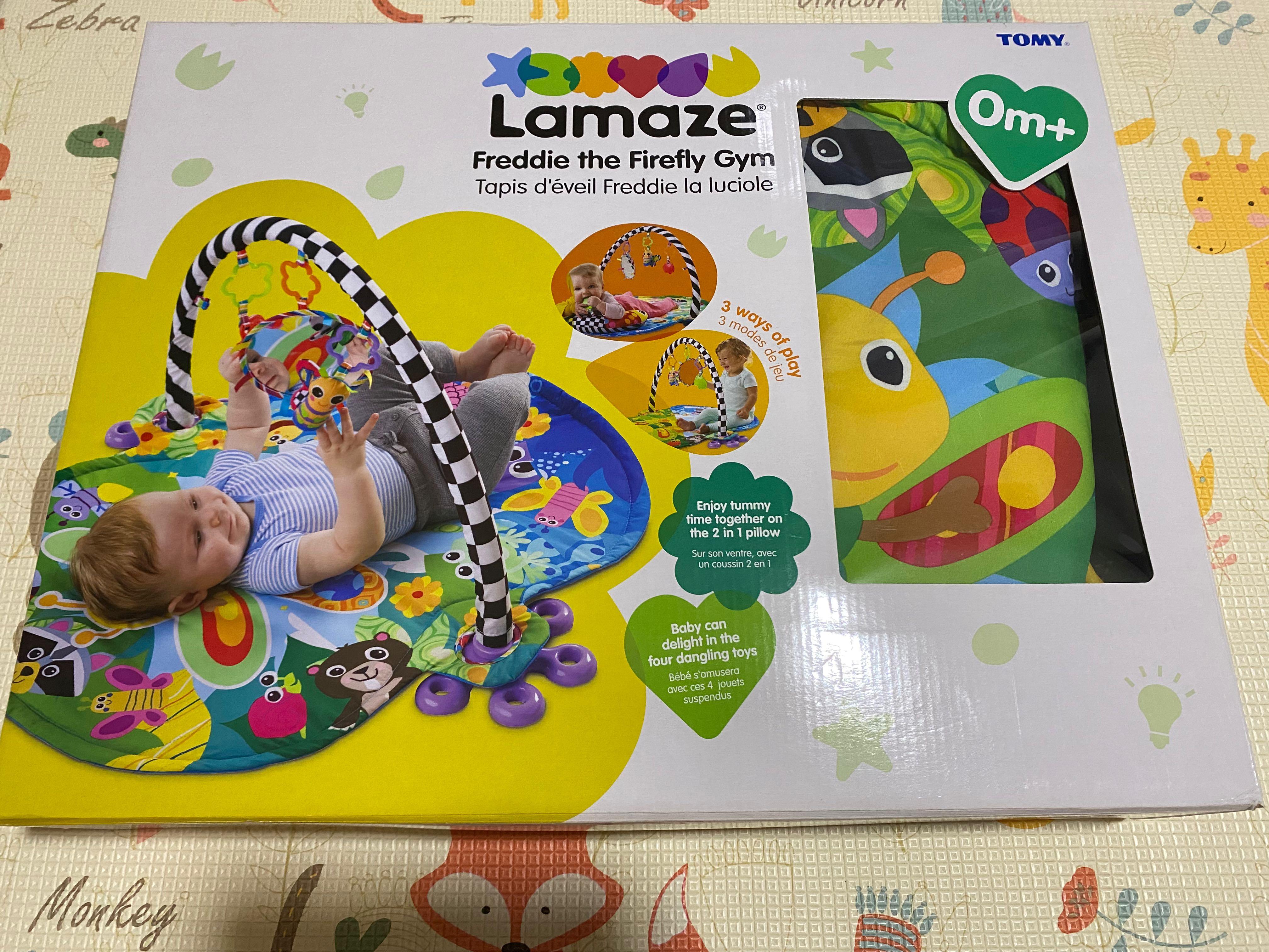 Lamaze Freddie the Firefly Baby Gym playmat