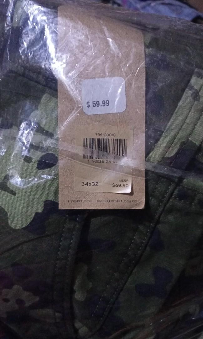 LEVIS 502 HYBRID CARGO CAMOUFLAGE/TACTICAL PANTS, Men's Fashion, Coats,  Jackets and Outerwear on Carousell