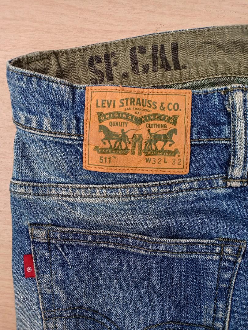 Levis 511 x SF.CAL camo sz32 Men s Fashion Bottoms Jeans on