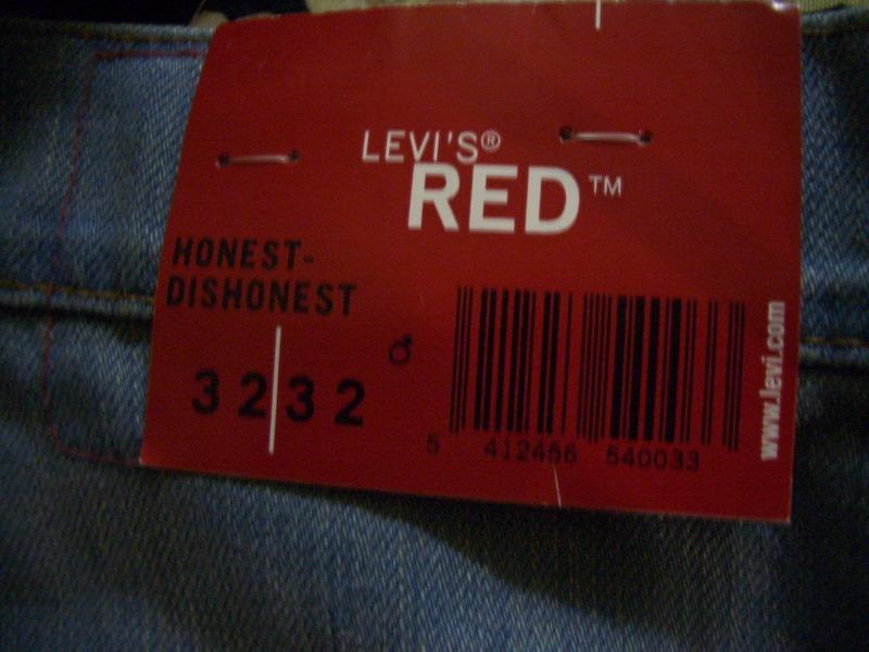Levi's Red Honest-dishonest Day / Night from Italy, 男裝, 褲＆半截