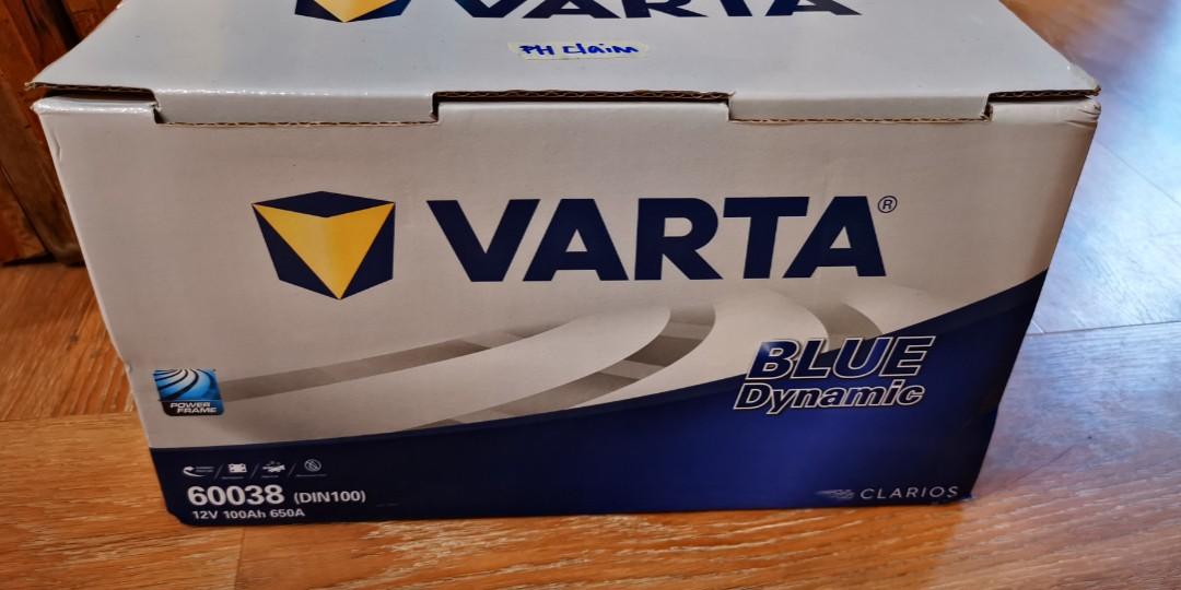 Like New Car Battery Varta DIN100, Auto Accessories on Carousell