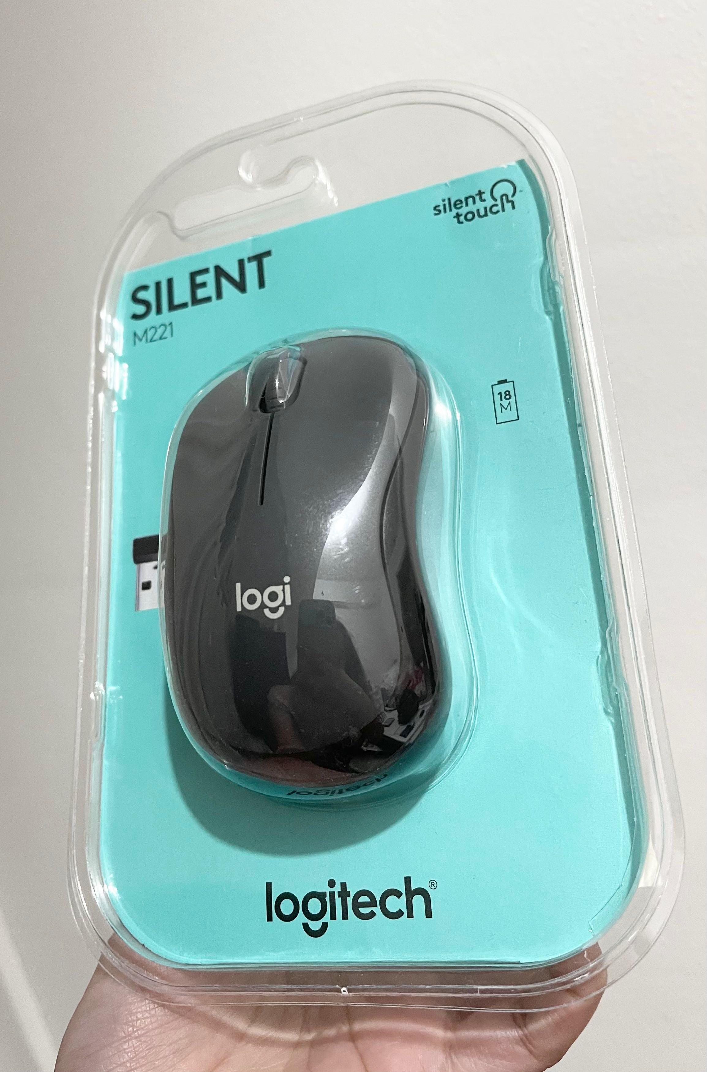 LOGITECH M221 WIRELESS SILENT MOUSE, Computers & Tech, Parts ...