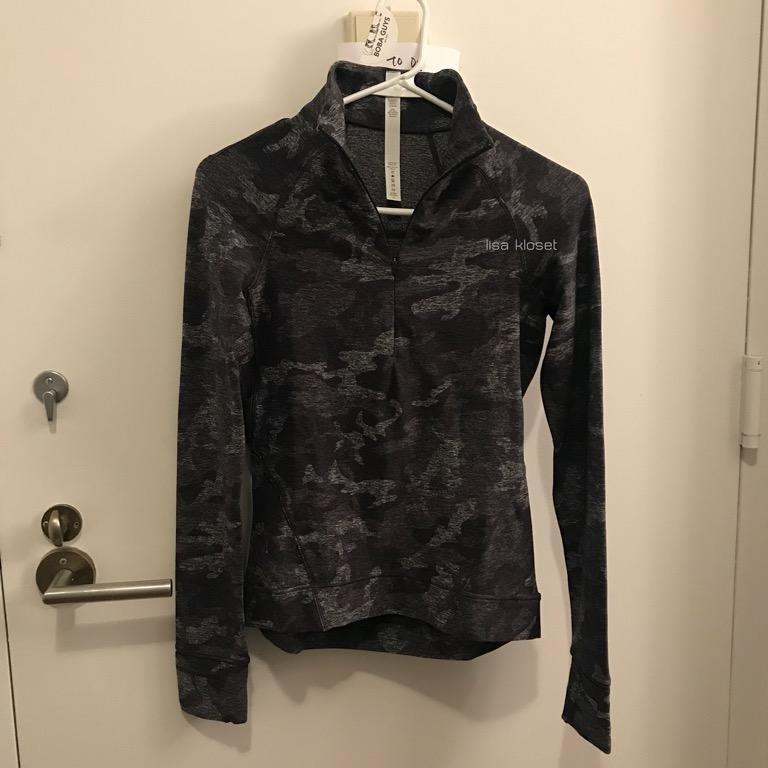 Lululemon black camo jacket on sale