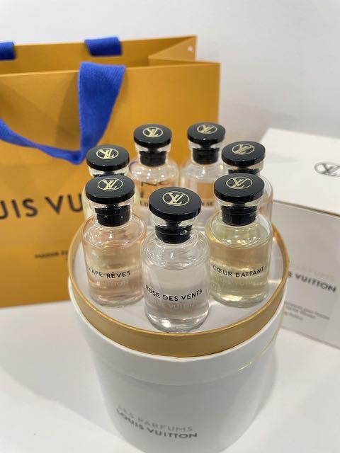 Louis Vuitton Miniature Set 7 10ml Perfume Matière Noire Le Jour Se Lève  Heures
