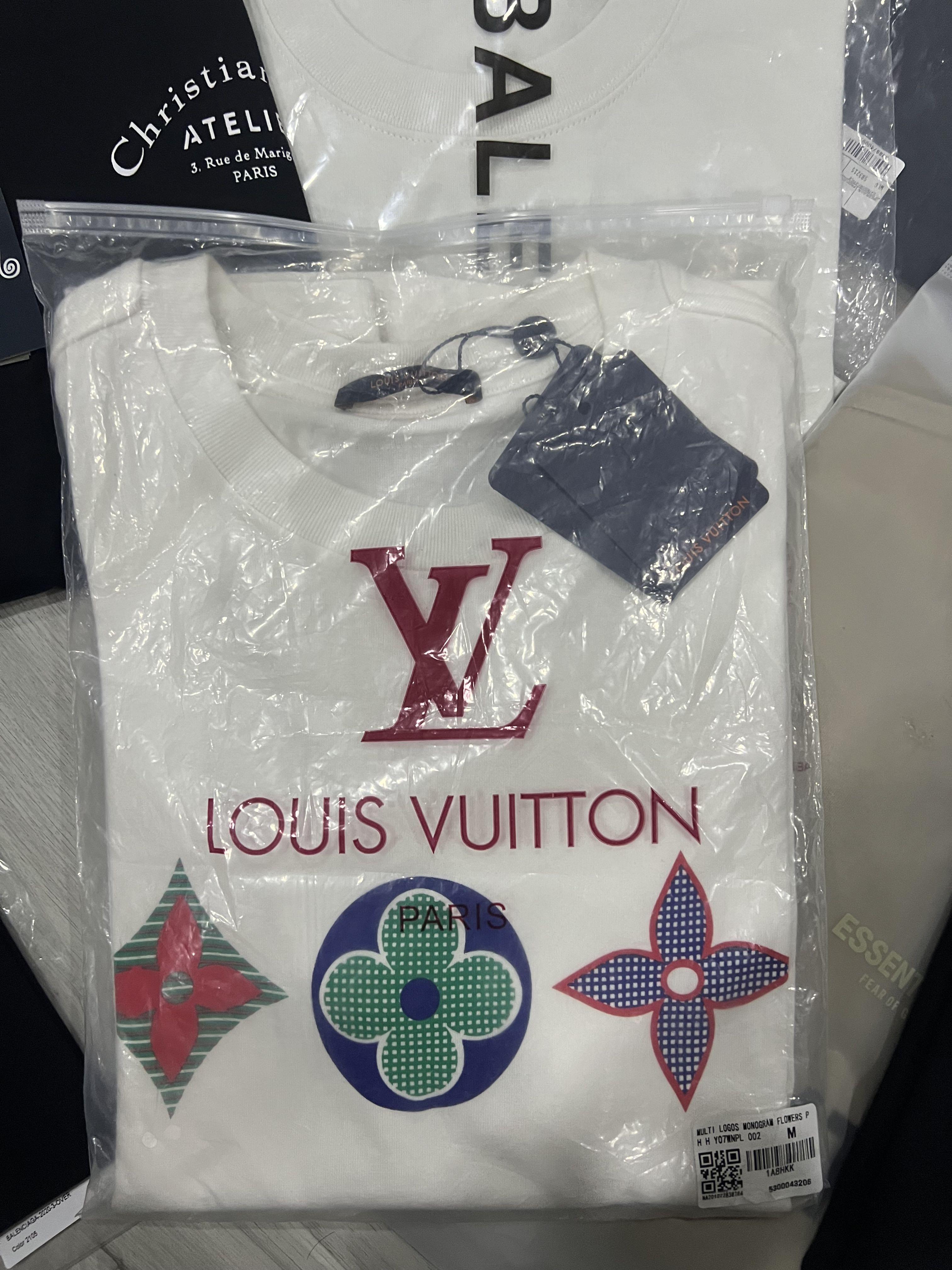 Louis Vuitton Monogram With Big V In Center Brown Polo Shirt - Tagotee