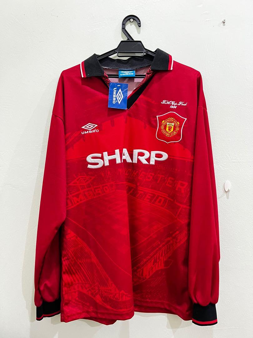 Manchester united sales 1995 jersey