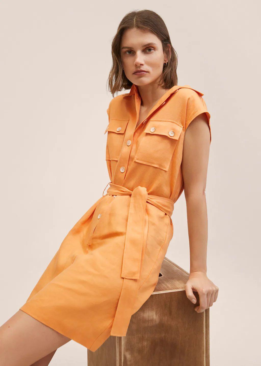 Peach and clearance mango clothing