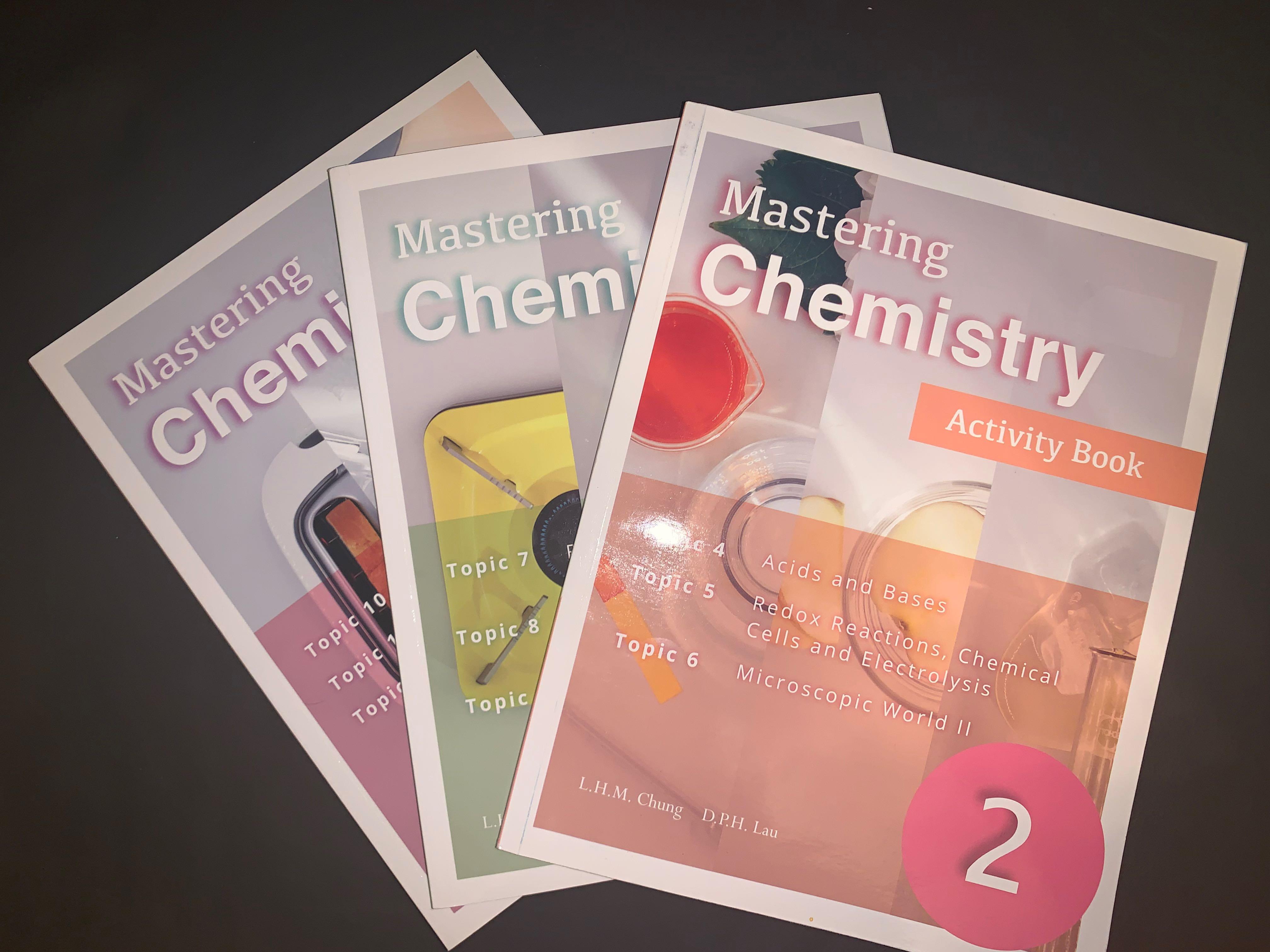 Mastering Chemistry Activity Book 4&5, 興趣及遊戲, 書本 & 文具, 教科書 Carousell