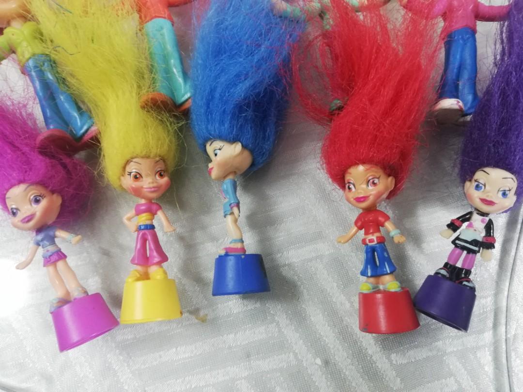 Mcdonald's Trollz Happy Meal (Category: Character Goods) located in Antipolo. Submitted by yonitski (Listing ID 1176492004, Image 2). Description: Take all for 600 Expect some defects.