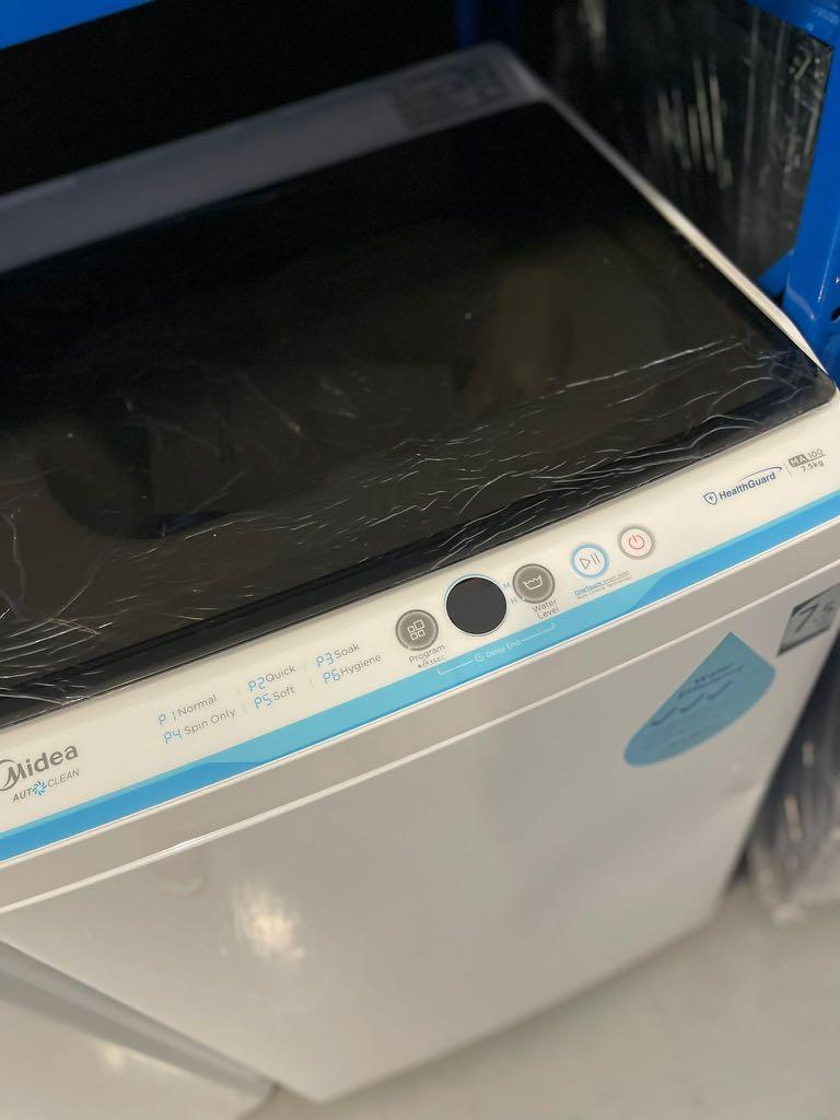 MIDEA 7.5KG TOP LOAD WASHER MA100W75, TV & Home Appliances, Washing