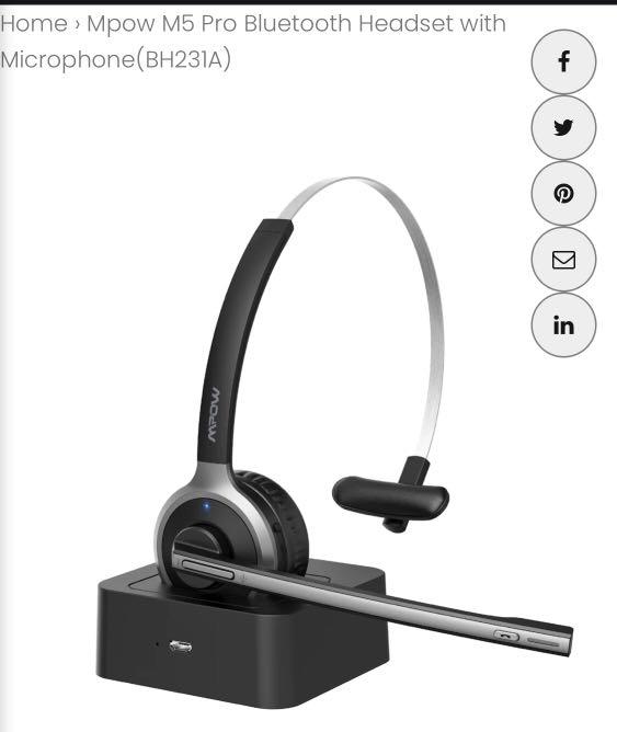 Mpow headset bh231a 2025