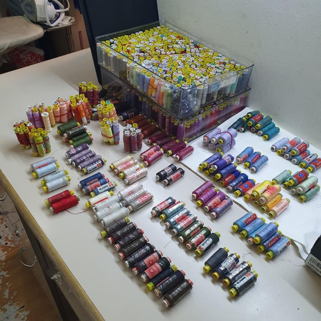 Multi Colors Sewing Thread [Sold Out], Hobbies & Toys, Stationery ...