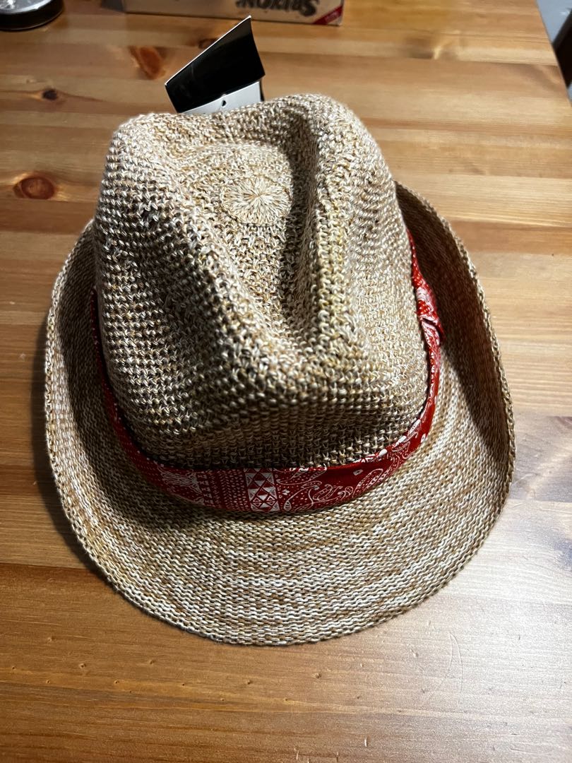 Munsingwear Golf Straw Hat, Women's Fashion, Watches & Accessories