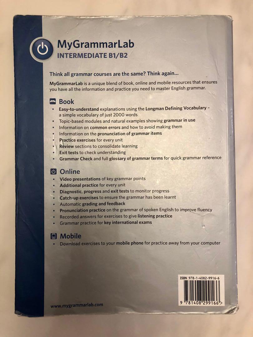 My grammar labPearson, 興趣及遊戲, 書本 & 文具, 教科書 Carousell