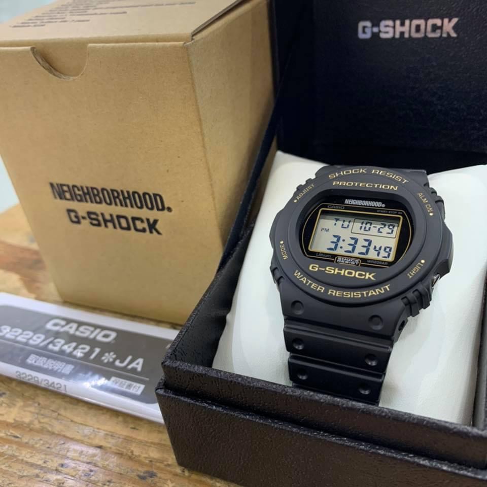 CASIO G-SHOCK DW-5750 NEIGHBORHOOD - 時計