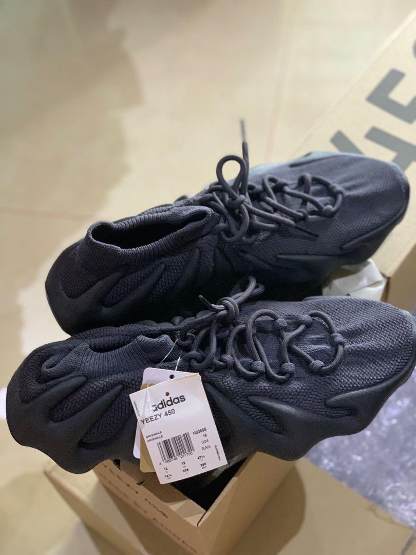 NEW] Adidas Yeezy 450 - Utility Black, Men's Fashion, Footwear
