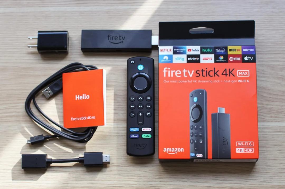 New Amazon Fire TV Stick 4K MAX (WIFI 6) (全新未拆), 家庭電器, 電視 & 其他娛樂, 娛樂系統及