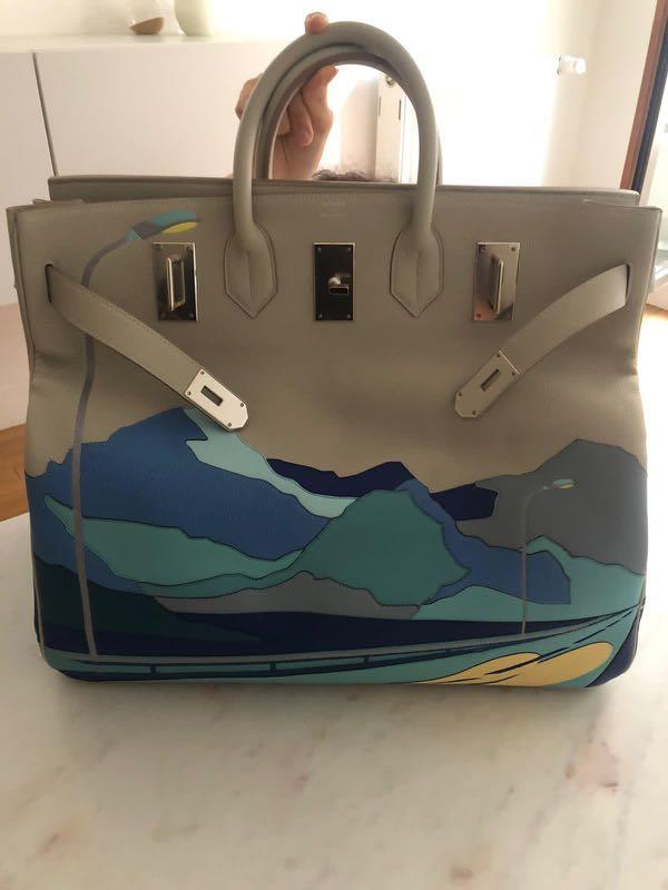 New Hermes Hac 50 Endless Road, Women's Fashion, Bags & Wallets, Tote Bags  on Carousell