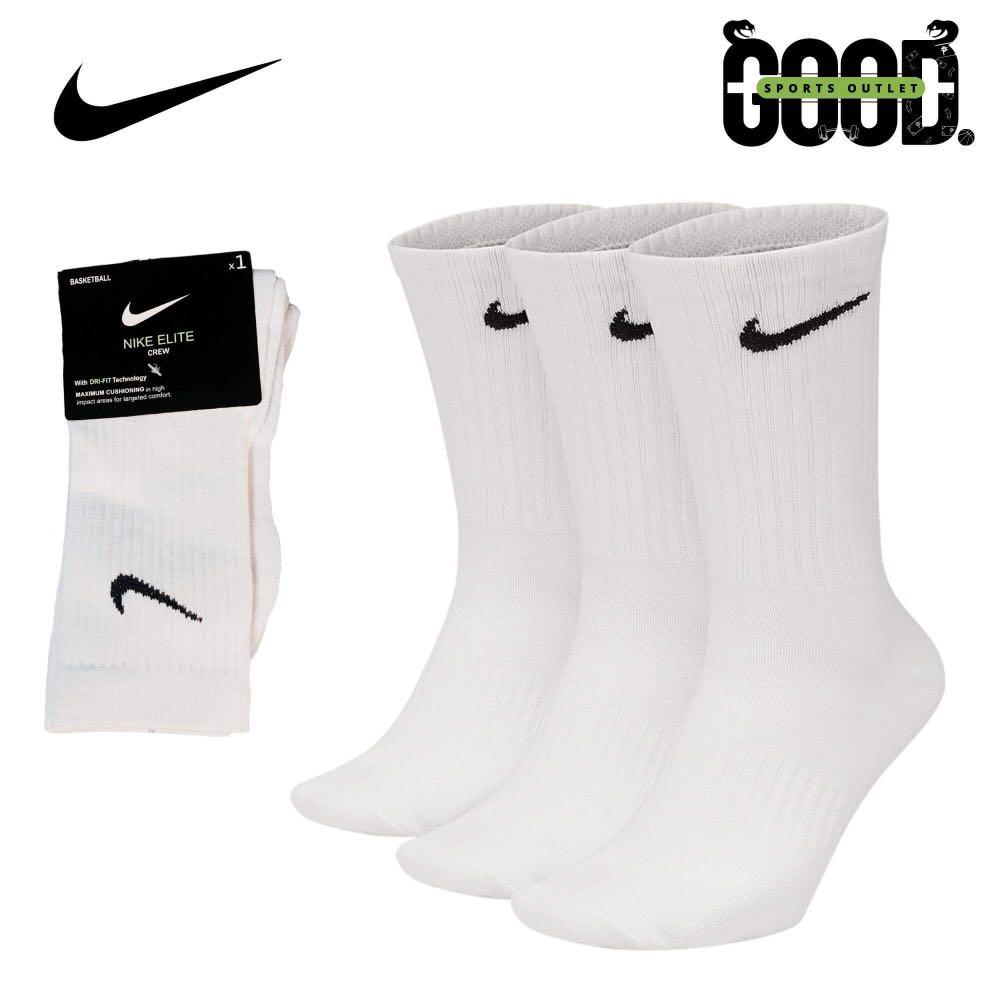 Nike crew socks double swoosh cushioned Men s Fashion Watches