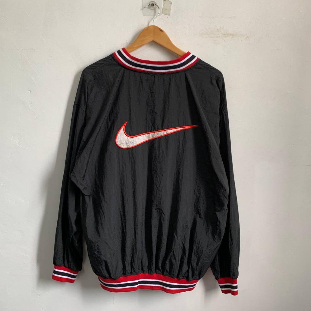 Nike shop nylon sweatshirt