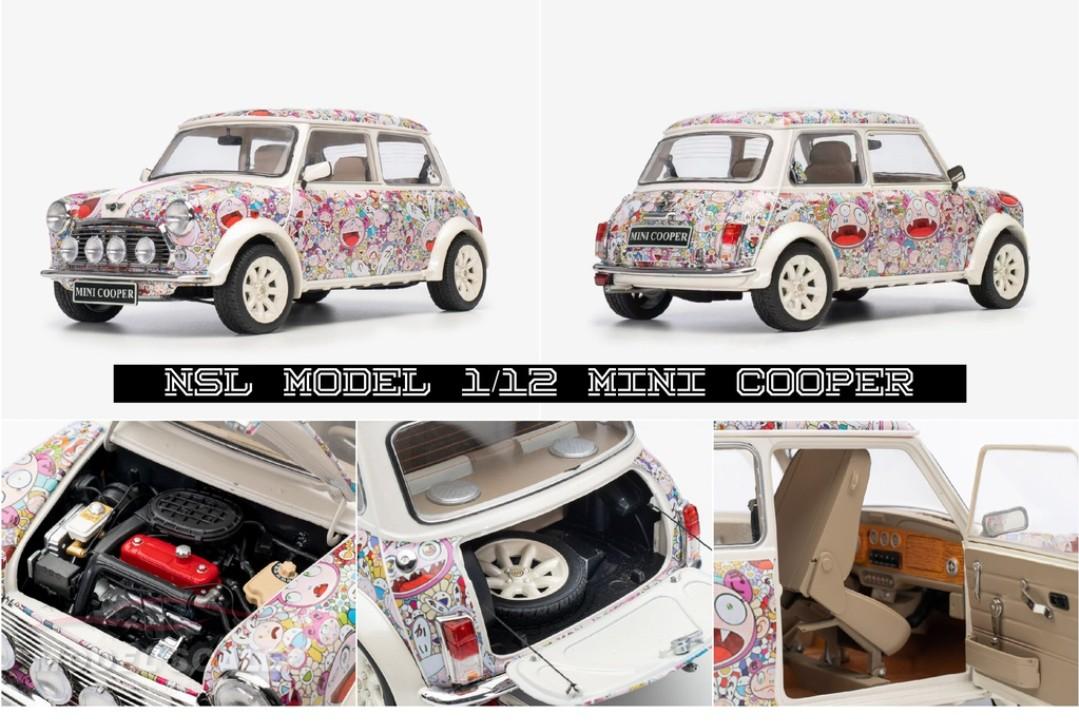 Nsl Model 村上隆迷你1 12 合金模型車mini Cooper 興趣及遊戲 玩具 遊戲類 Carousell