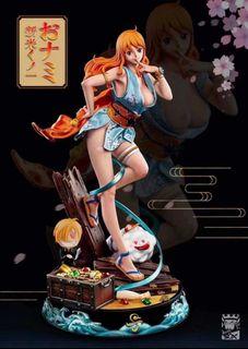 Wts/wtt One piece Nami resin statue cast off 1:4 scale