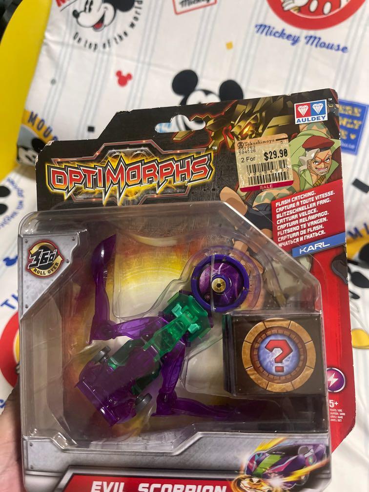 Optimorphs (Category: Action & Battle Toys) located in Singapore. Submitted by tangmu77 (Listing ID 1176561090, Image 1). Description: Evil scorpion..