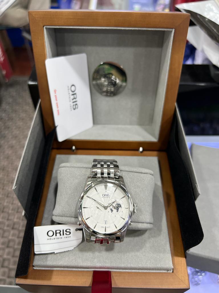 Oris artelier gmt new arrivals automatic
