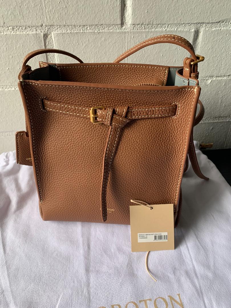 Oroton Margot Mini Bucket Bag Brand New Women s Fashion Bags Wallets on Carousell