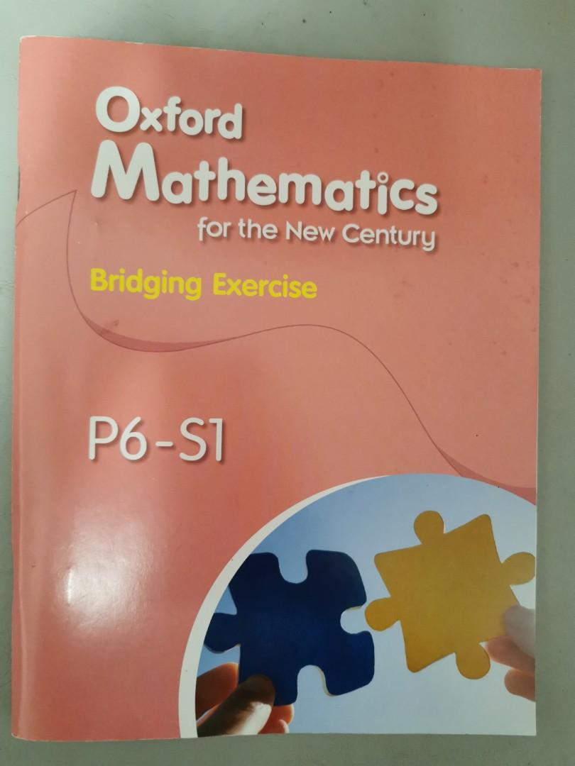 Oxford Mathematics For The New Century 1A With Bridging Exercise P6 To Oxford mathematics for the new century 1a with bridging exercise p6 to