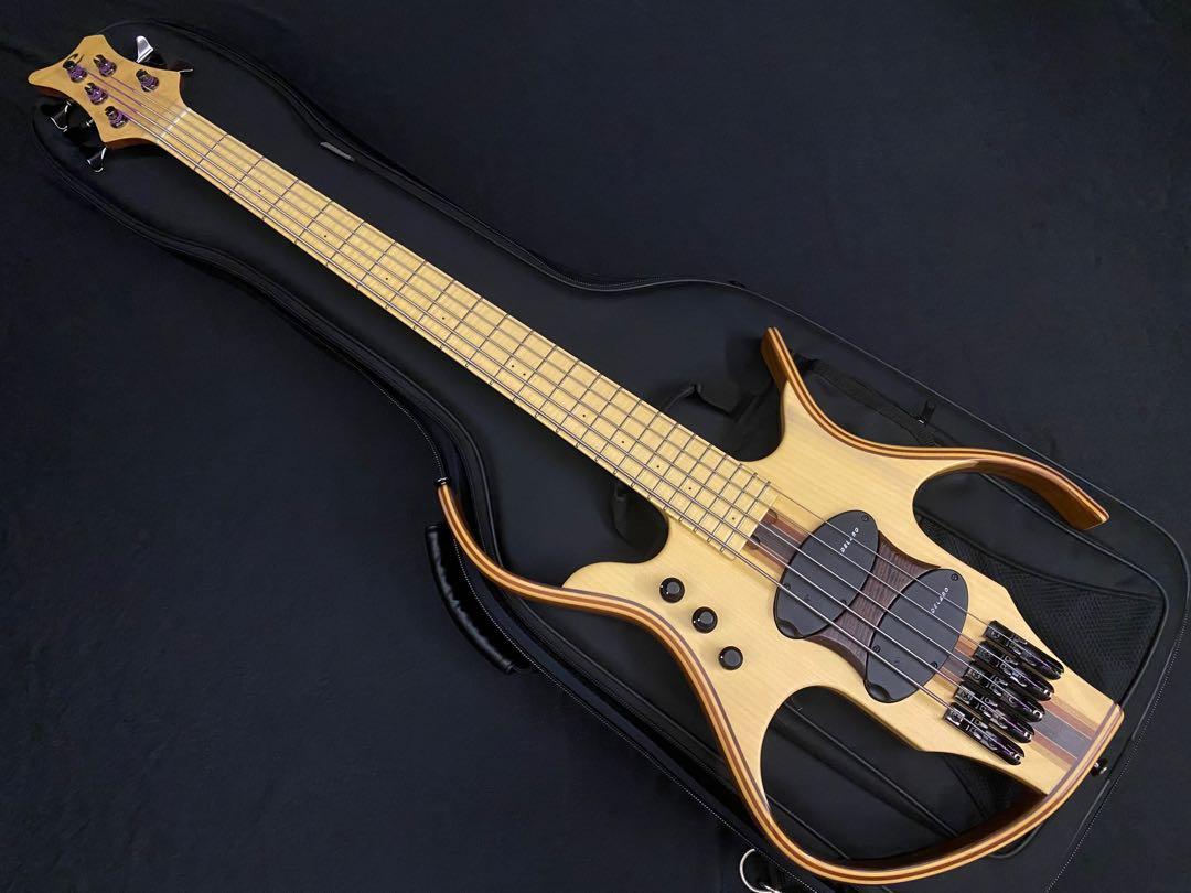 Paul Lairat 5 string bass guitar boutique preamp, Hobbies & Toys, Music & Media, Musical